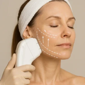 Woman having HI-FU to reduce wrinkles call LA LIPO Ruislip Gardens Now!