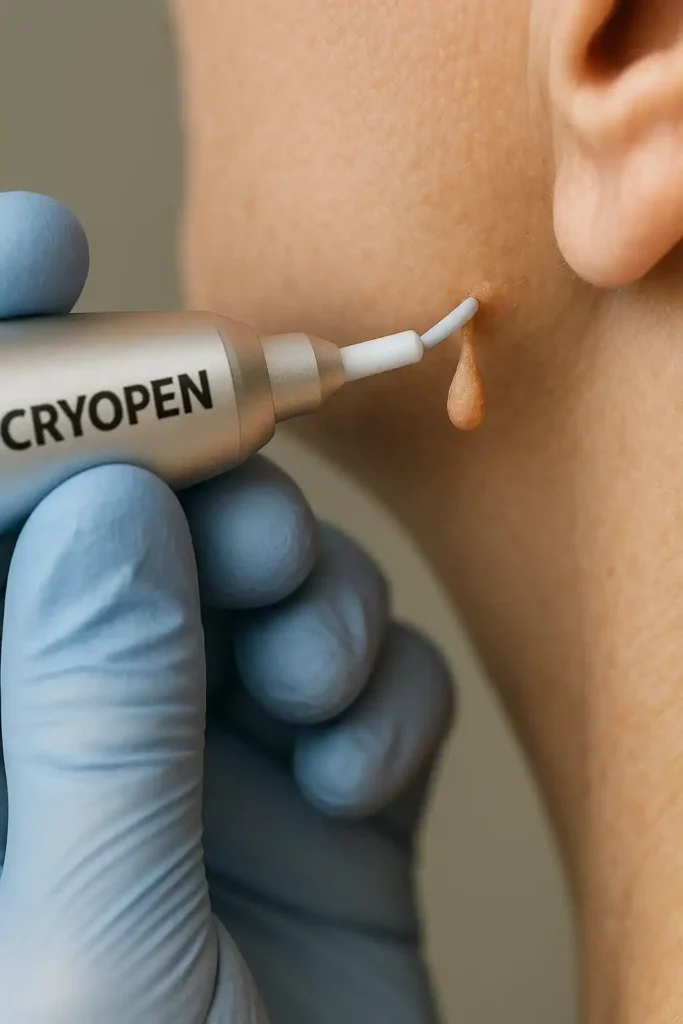 Cryopen for skin tags removal Ruislip Gardens speak to our team today!