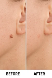 Skin tags removal Ruislip Gardens before and after