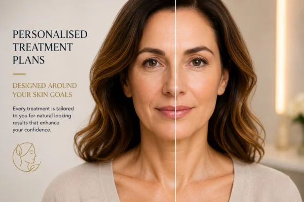 Before and after results of Collagen Lift Therapy Ruislip Gardens